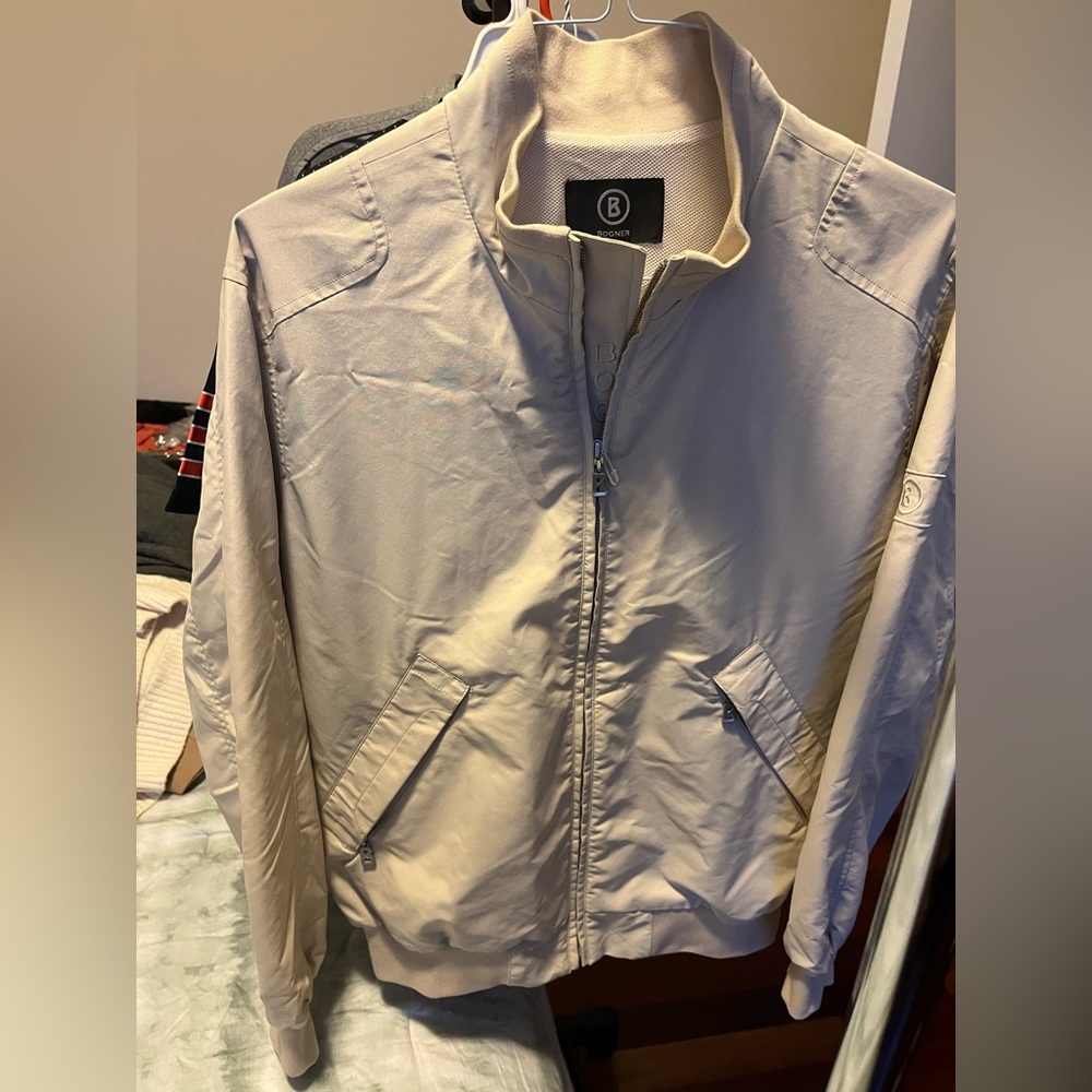 COPY - Bogner light tan jacket like new!